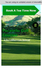 Mobile Screenshot of pocatellogolfcourses.com
